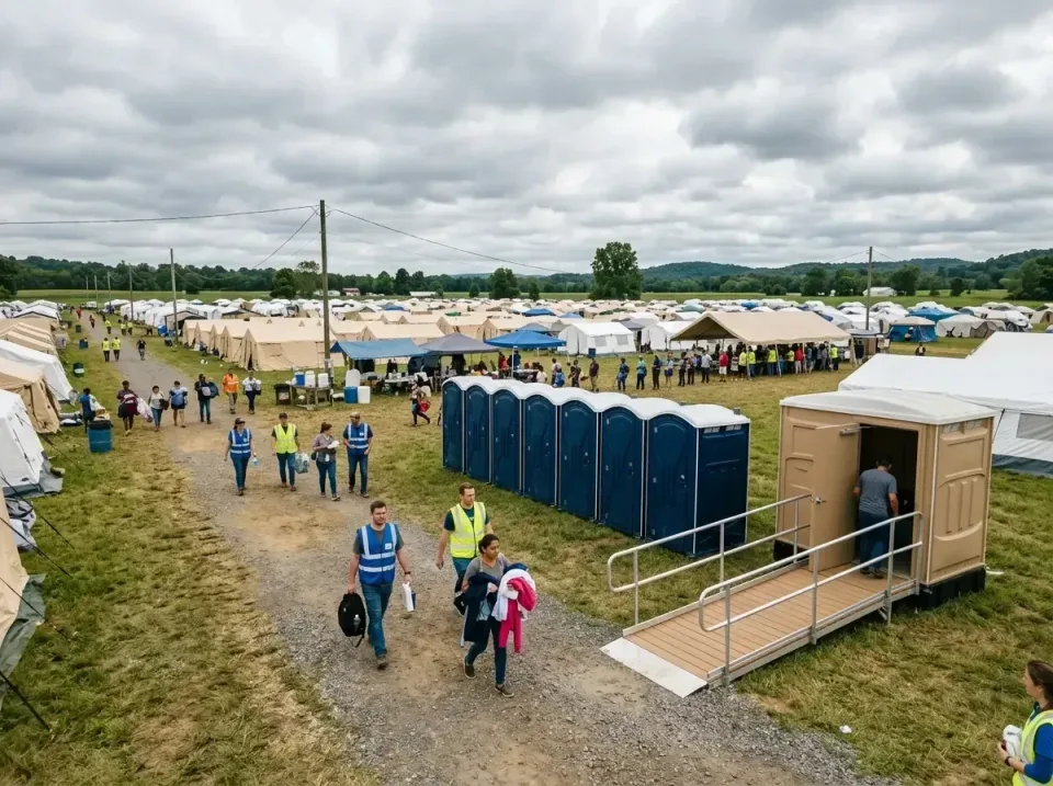 disaster-relief-camp-restrooms-010 — frequently asked questions, Dumpster & Portable Bathrooms Rental in Bellevue, NE